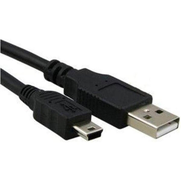 USB-A 2.0 To Mini-B 5P Male 6' Cable